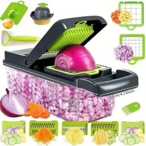 16 in 1 Multifunctional vegetable cutter and slicer