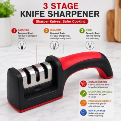 Knife Sharpener 3 Stage