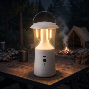 Cycling Friendly Outdoor Lamp Features 1200mAh Lithium Battery and Multi Mode Lighting Ideal For Night Rides or Campouts
