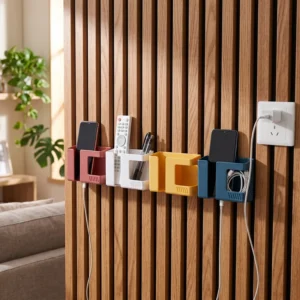 Multi Functional Wall Mount Phone Charging Holder